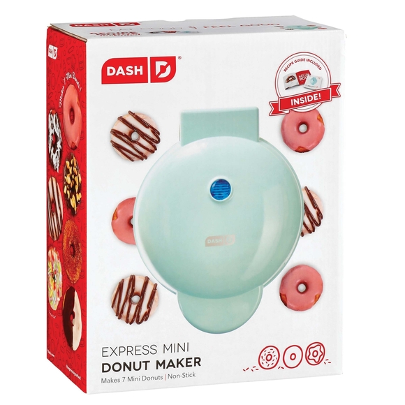 NEW Dash Express Mini Donut Maker - Mint - Picture 1 of 3